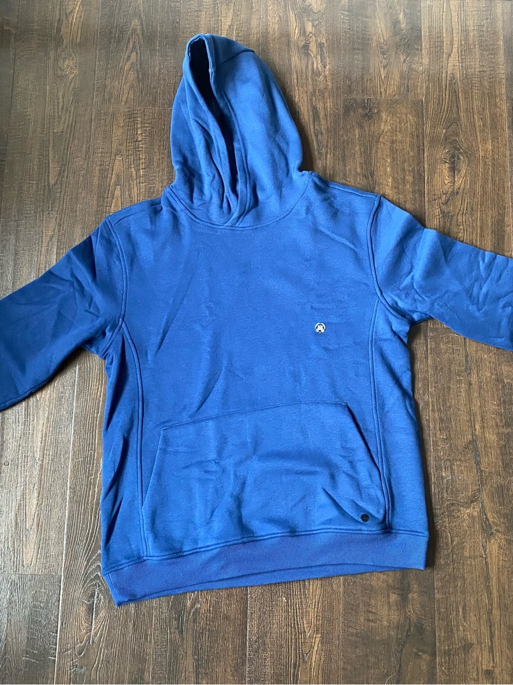 Men's Cobalt Blue Pullover Hoodie